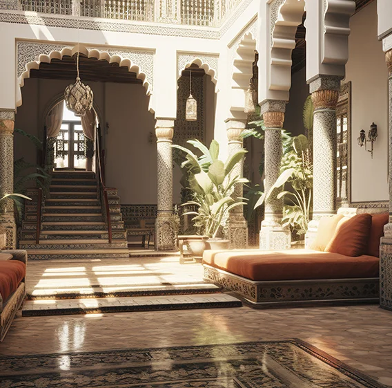 Alojarse en Riad - Viajar a Marruecos